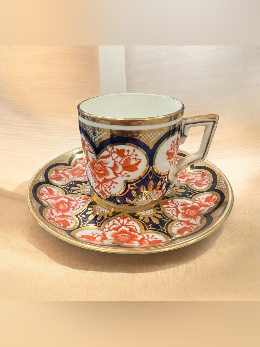 Antique 1884 Wileman Foley/Shelley
Imari Tea Cup Set.